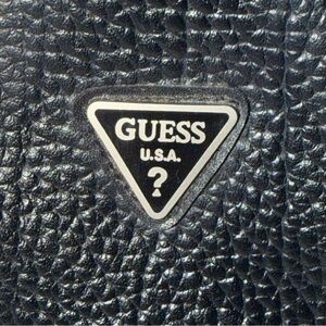 Vintage Guess Triangular Pebbled Leather Belt Pouch